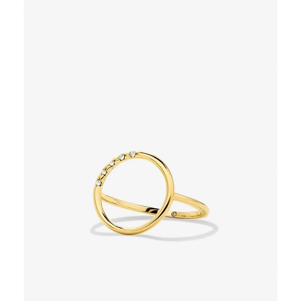 NWT Bryan Anthonys Circle Ring / Size 8 / Dustbag & Box Included